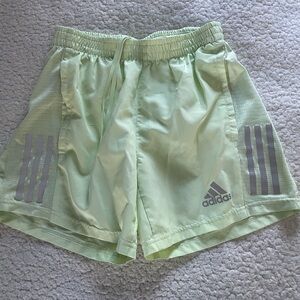 Adidas Light Green Running Shorts